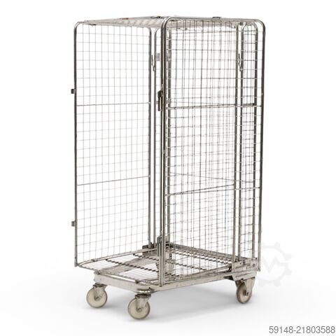Used Full Security A-nestable, L: 850, W: 710, H: 1670 (mm).  745ltr, L: 850, W: 710, H: Kruizinga 98-631GB