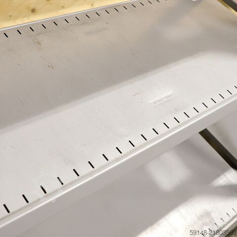 Used Static shelving rack 55 extension section, W: 1370, D: 560, H: 1640 (mm). , W: 1370, Kruizinga 98-631GB-AB