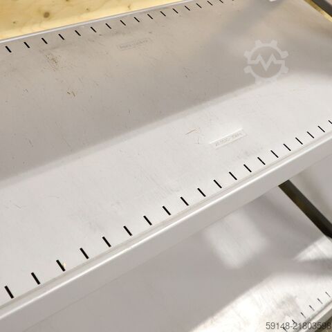Used Static shelving rack 55 start section, W: 1400, D: 560, H: 1640 (mm). , W: 1400, D: Kruizinga 98-631GB-S1