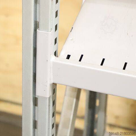 Used Static shelving rack 55 start section, W: 1400, D: 560, H: 1640 (mm). , W: 1400, D: Kruizinga 98-631GB-S1