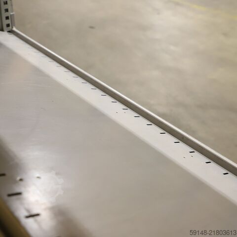 Used Static shelving rack 55 start section, W: 1400, D: 560, H: 1580 (mm). , W: 1400, D: Kruizinga 98-632GB-S1