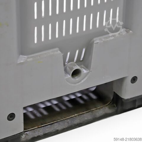 Used Pallet boxes palletbox walls + floor perforated, L: 1200, W: 1000, H: 800 (mm). Kruizinga 98-654GB