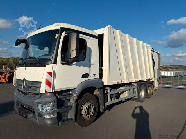 Müllwagen MERCEDES-BENZ Antos 2533 6x2 Faun Variopress 524 + Zoeller