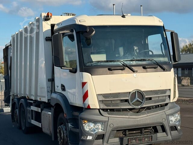 Müllwagen MERCEDES-BENZ Antos 2533 6x2 Faun Variopress 524 + Zoeller