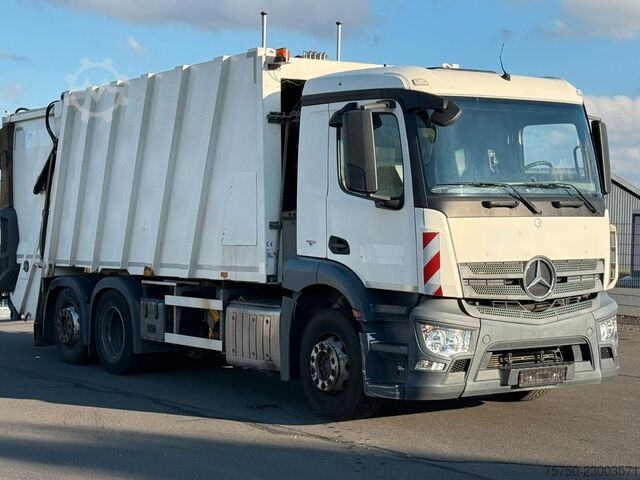 Müllwagen MERCEDES-BENZ Antos 2533 6x2 Faun Variopress 524 + Zoeller