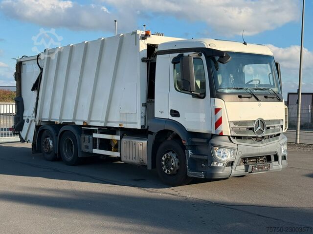 Müllwagen MERCEDES-BENZ Antos 2533 6x2 Faun Variopress 524 + Zoeller