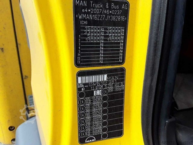 Box truck MAN TGM 15.290 4x2