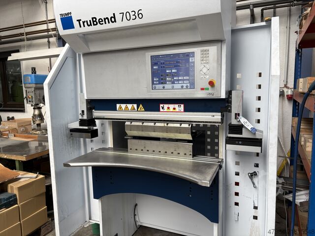Electromechanical press brake TRUMPF TRUBEND 7036