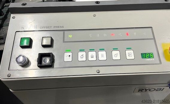 Offset printing press Ryobi 525 GX LED UV