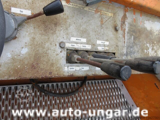 Mowing boat Gödde Mähboot O 420 T-Mähbalken + Seitenmäher