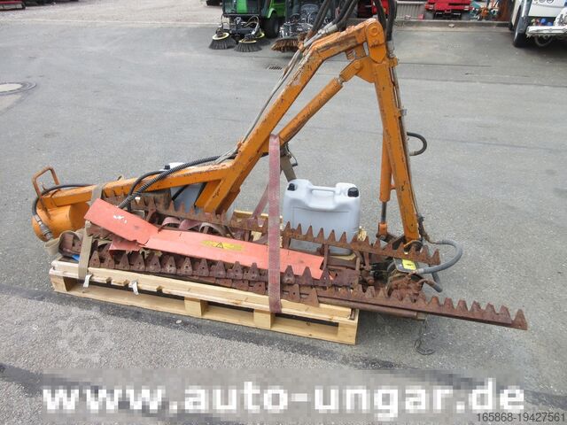 Mowing boat Gödde Mähboot O 420 T-Mähbalken + Seitenmäher