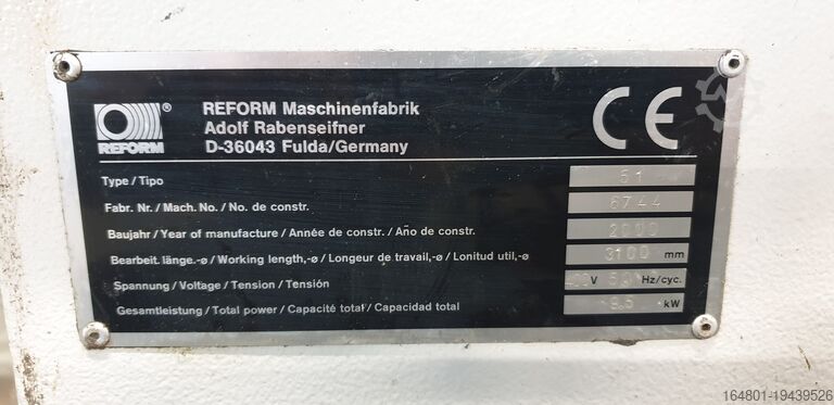 Messerschleifmaschine Reform AR31 51
