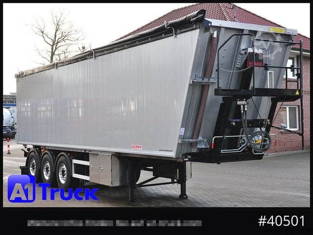 Tipper semitrailer KEMPF Kombiliner, Exeler LiquidXliner, Gülle Pumpe