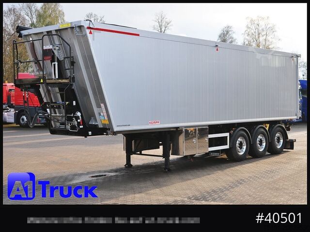 Tipper semitrailer KEMPF Kombiliner, Exeler LiquidXliner, Gülle Pumpe