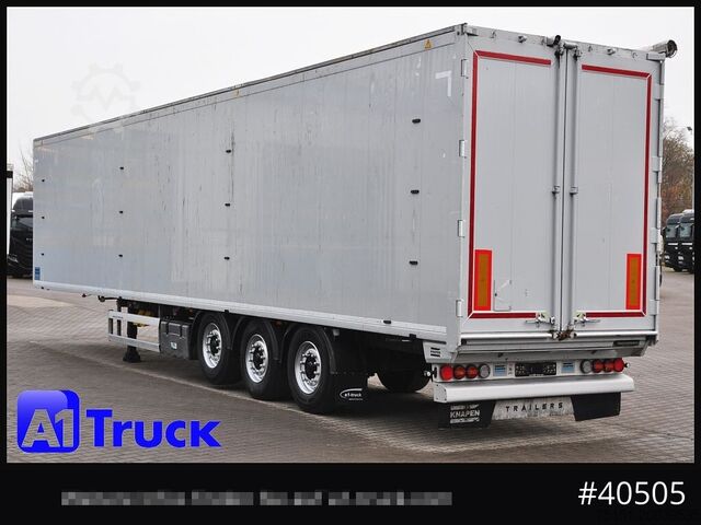 Walking floor semitrailer KNAPEN K100, Liftachse, Funk ca. 90m³