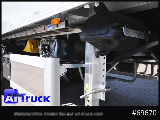 Tipper semitrailer REISCH RHKS, Alu-Kippmulde 52m³, Kombitüren, Alufelgen, Liftachse,