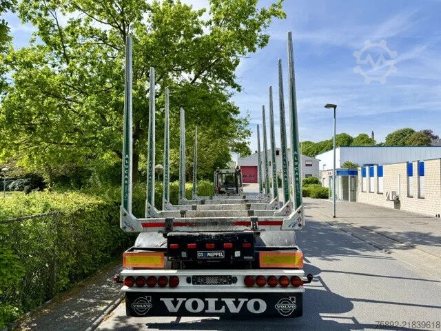 Timber transporter GS Meppel 3 x Achsen SAF/Holztransporter/Liftachse