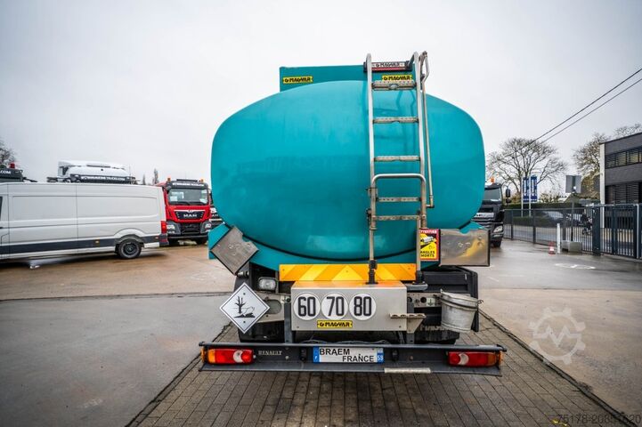 Fuel tanker RENAULT MIDLUM 270 DXI + MAGYAR ALU 11000L+5COMP.