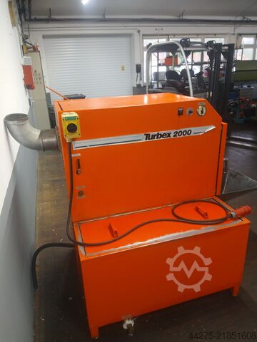 Parts cleaning system, Te washing machine Malmkvist Turbex 2000
