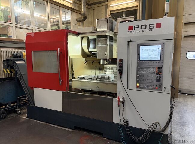 Vertical machining center POSmill E 1100