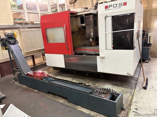 Vertical machining center POSmill E 1100