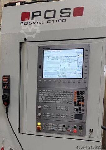 Vertical machining center POSmill E 1100