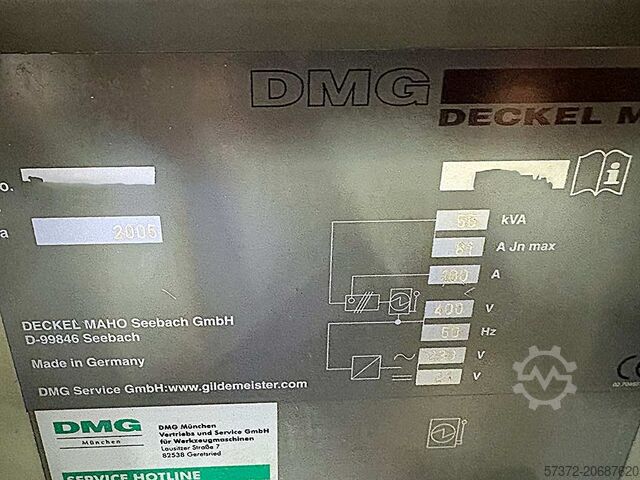 CNC Fräsmaschine Deckel Maho DMU 70 eVo linear