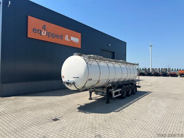 Van Hool FOOD - FOODSTUFF / stainless steel chassis / unladen weight: 5,860 kg / 29,500 L / 1 compar Van Hool FOOD - LEBENSMITTEL / RVS chassis / empty weigh...