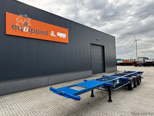  Groenewegen 40FT-chassis / liftaxle / drumbrakes / NL-Chassis