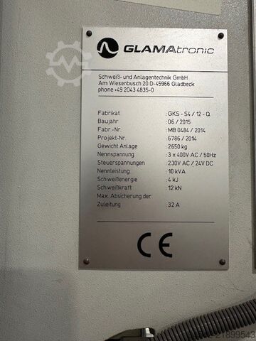 Capacitor discharge welding machine Glamatronic GKS-S4/12-Q