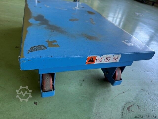 Scherenhubtisch Hansel Lifta Scherenhubtisch mit manuellem Hubantrieb