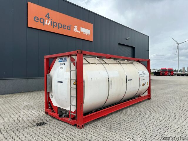 Tank container CIMC 20FT ISO / 25.070L / 1-COMP. / BAFFLES / UN PO...