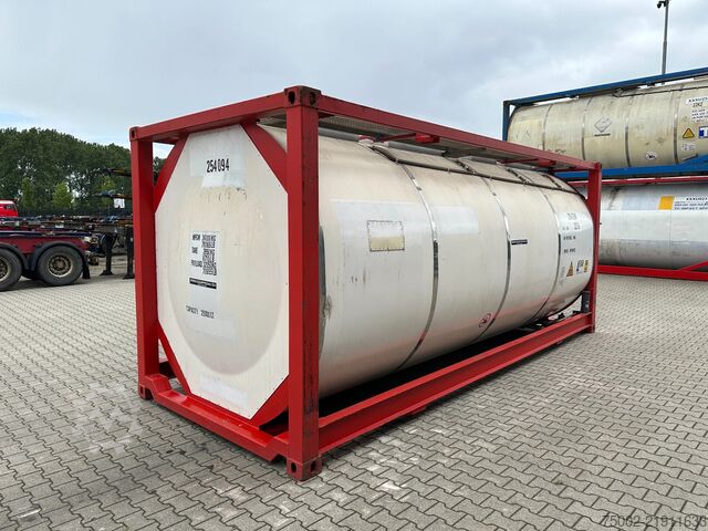 Tank container CIMC 20FT ISO / 25.070L / 1-COMP.  / BAFFLES / UN PO...