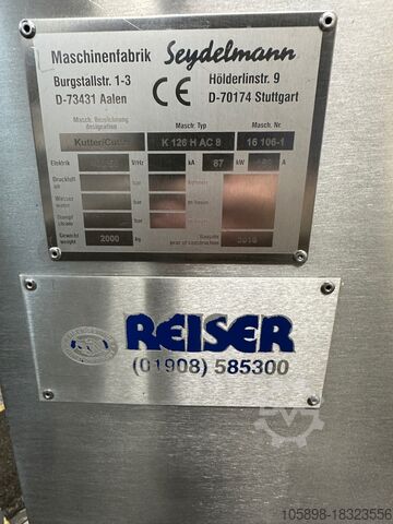 Kutter mit Lader 2016 Seydelmann K126 H AC8