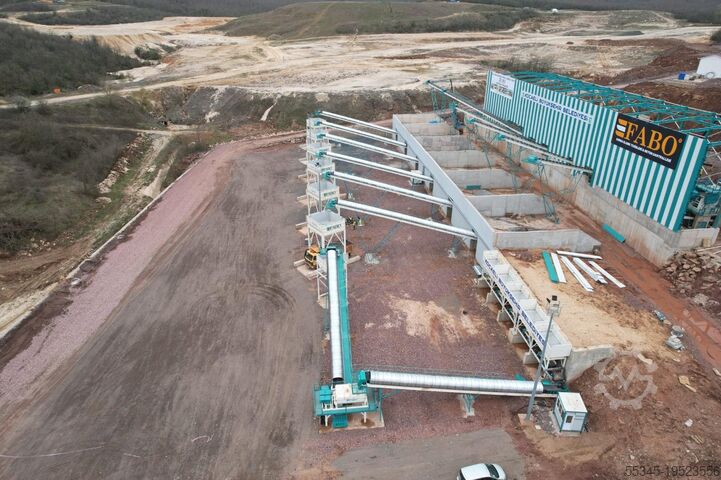 Brechanlagen FABO Fixed Crusher 400 Ton/Hour Capacity