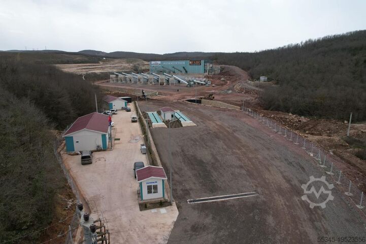 Brechanlagen FABO Fixed Crusher 400 Ton/Hour Capacity