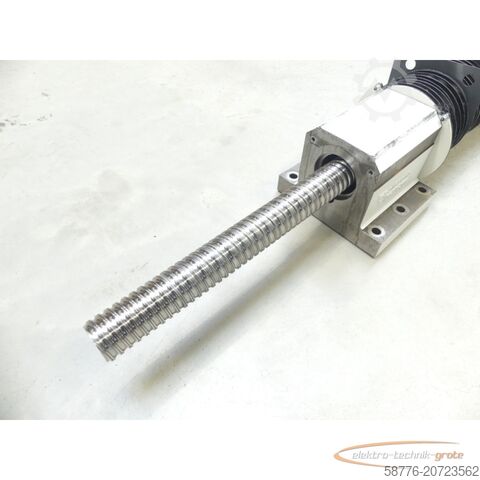 Component Rexroth Emag -  Spindel / Kugelgewindetrieb + R150357086 Kugelumlaufspindelmutter SN: 173