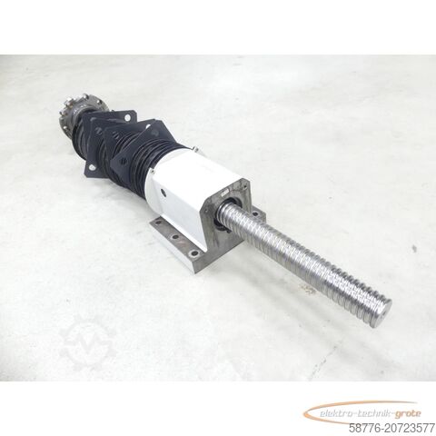 Component Rexroth Emag -  Spindel / Kugelgewindetrieb + R150357086 Kugelumlaufspindelmutter SN. 177