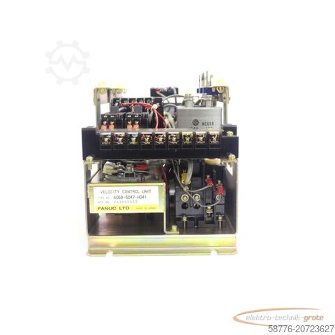 Component Fanuc A06B-6047-H041 Velocity Control Unit SN:P68H00033