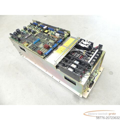 Component Fanuc A06B-6055-H222 Spindelsteuerung / AC Spindle Servo Unit SN: K6X-00054A