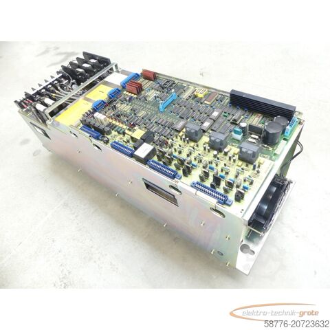 Component Fanuc A06B-6055-H222 Spindelsteuerung / AC Spindle Servo Unit SN: K6X-00054A