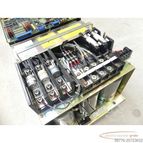 Component Fanuc A06B-6055-H222 Spindelsteuerung / AC Spindle Servo Unit SN: K6X-00054A