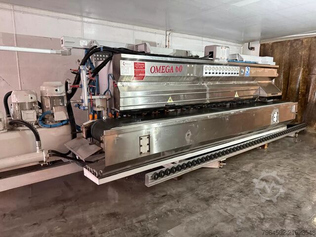 Automatic multi-spindle edge polishing Comandulli OMEGA 60