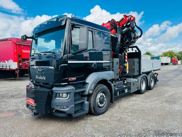 Special purpose truck MAN 26.480 6x4-4 Hydrodrive Fassi Kran F545 Jib