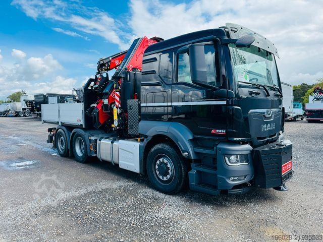 Special purpose truck MAN 26.480 6x4-4 Hydrodrive Fassi Kran F545 Jib