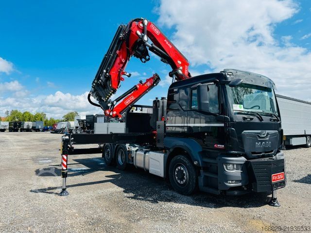 Special purpose truck MAN 26.480 6x4-4 Hydrodrive Fassi Kran F545 Jib