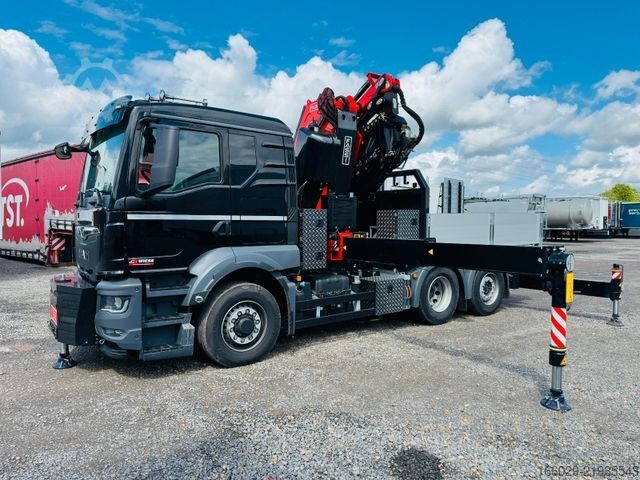 Truck mounted crane MAN 26.480 6x4-4 Hydrodrive Fassi Kran F545 Jib