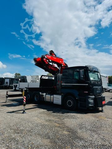Truck mounted crane MAN 26.480 6x4-4 Hydrodrive Fassi Kran F545 Jib