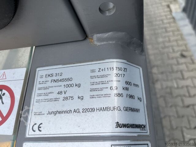 High Level Order Picker Jungheinrich EKS312