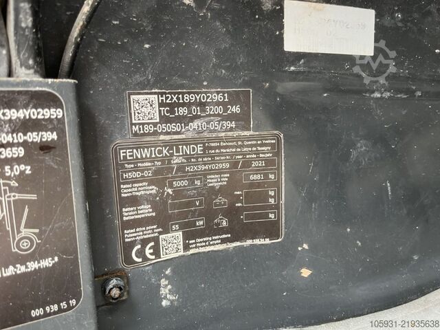 Diesel Forklift Linde H50D-02